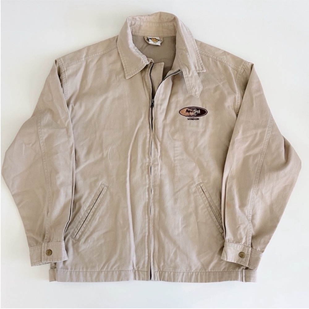 Vintage Hard Rock Cafe Trucker Barn Jacket - Size S